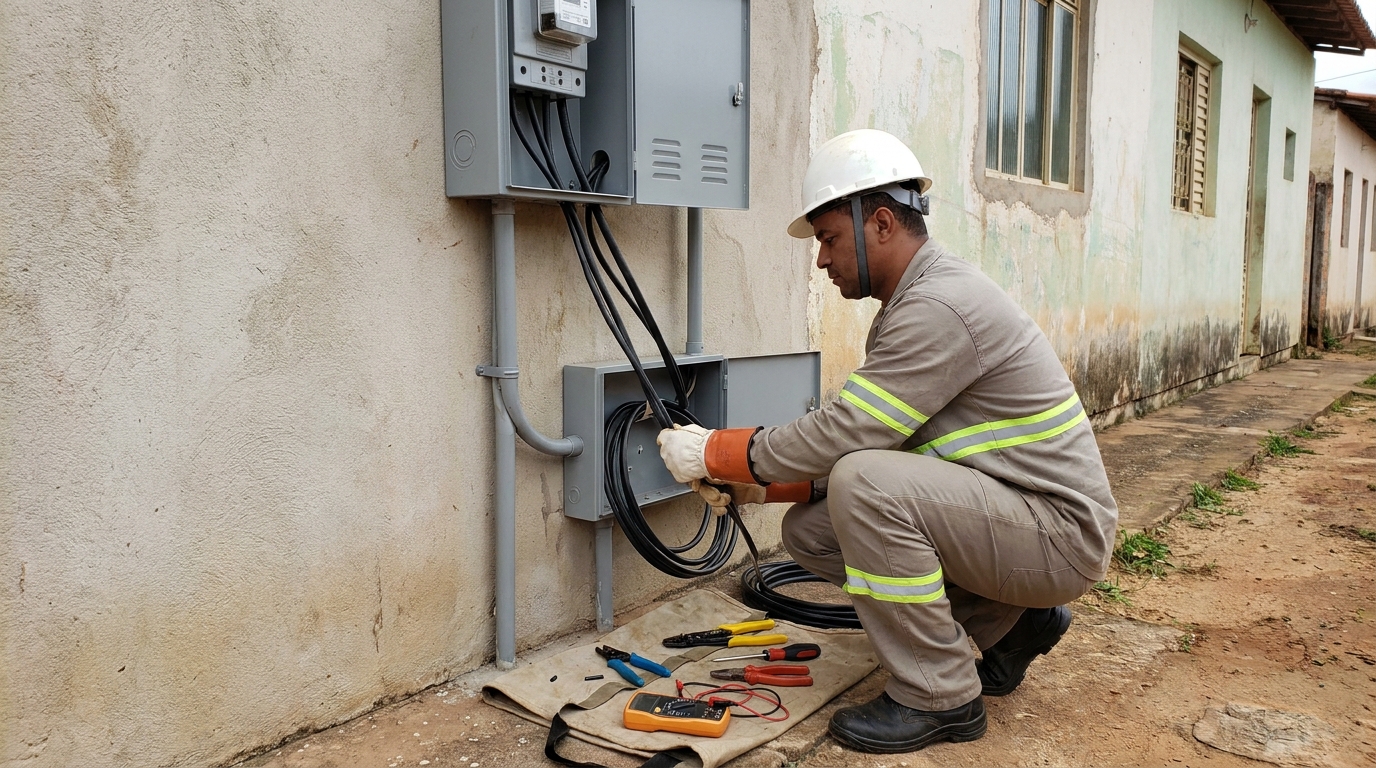 Troca de padrao de energia em Bauru‑SP